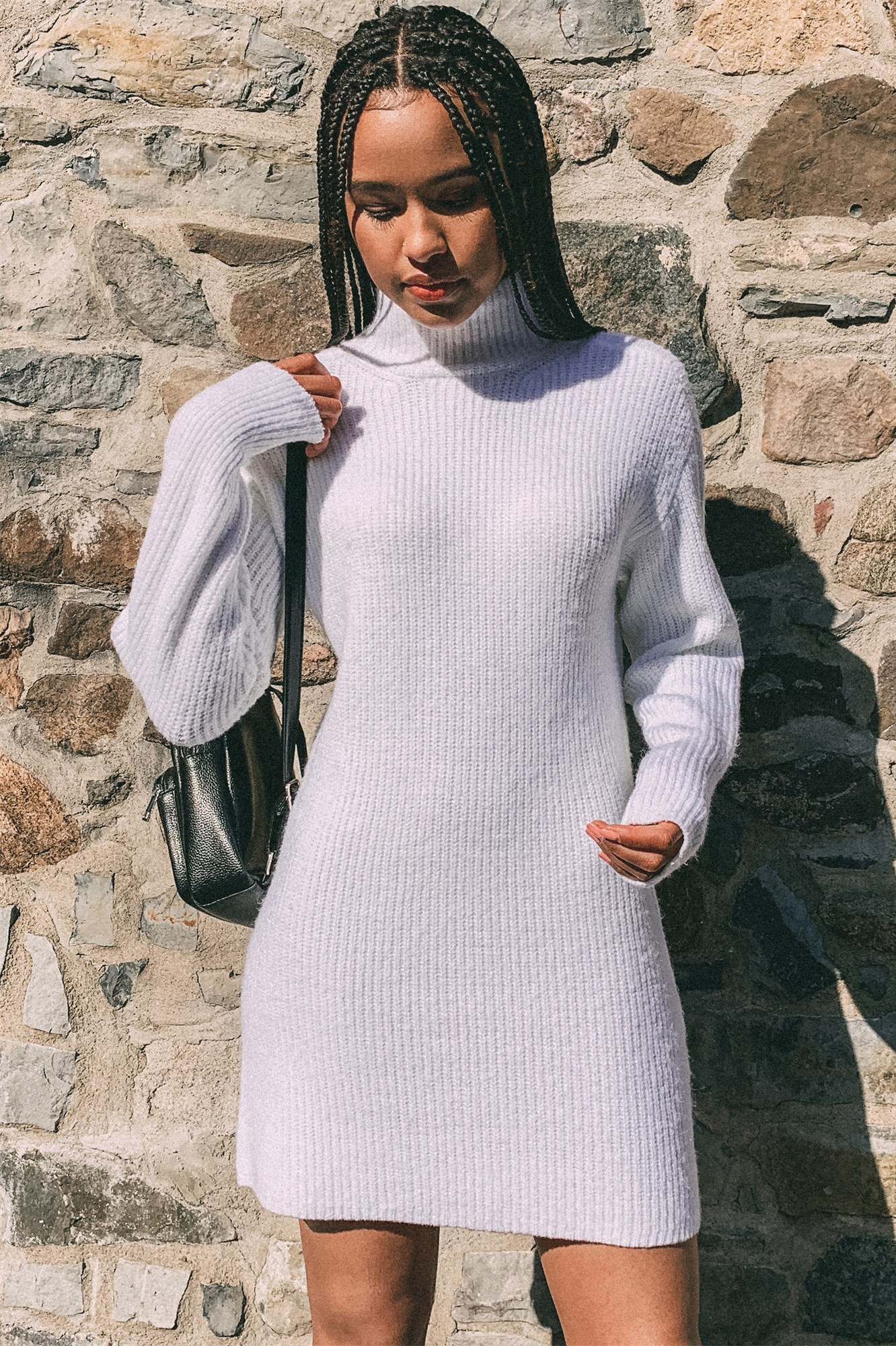 Mock Neck Sweater Dress$44.95Clicking on this button will select the item's colour.XXSXSSMLXLSize... | Garage.ca / ShopGarageOnline.com