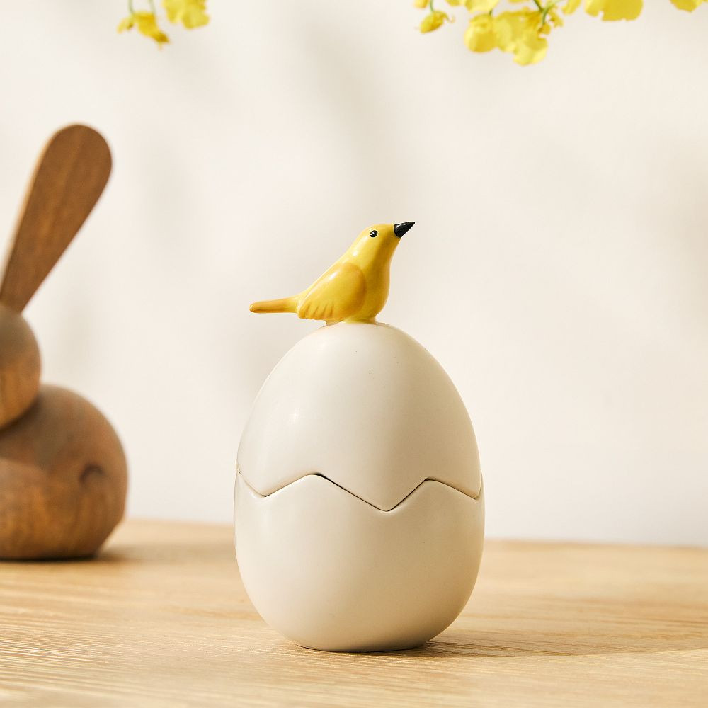 Ceramic Egg Lidded Boxes | West Elm (US)