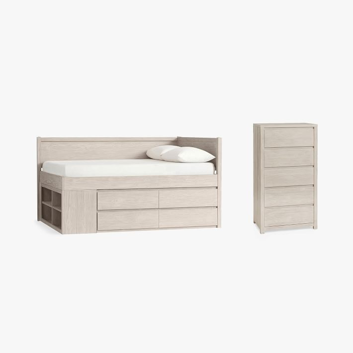 Costa Captain's Bed & 5-Drawer Dresser Set | Pottery Barn Teen