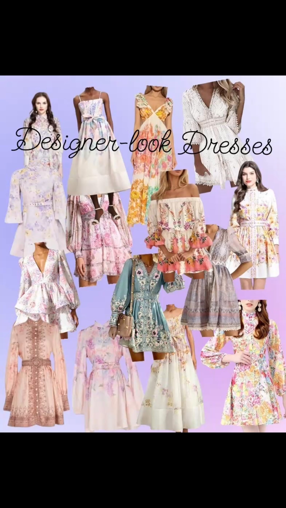 I love labels like Zimmermann and Alemais for springtime, but since the prices can be a bit overwhelming, I thought I’d find the best designer-inspired looks on Amazon! 

#LTKStyleTip #LTKFindsUnder100 #LTKSaleAlert