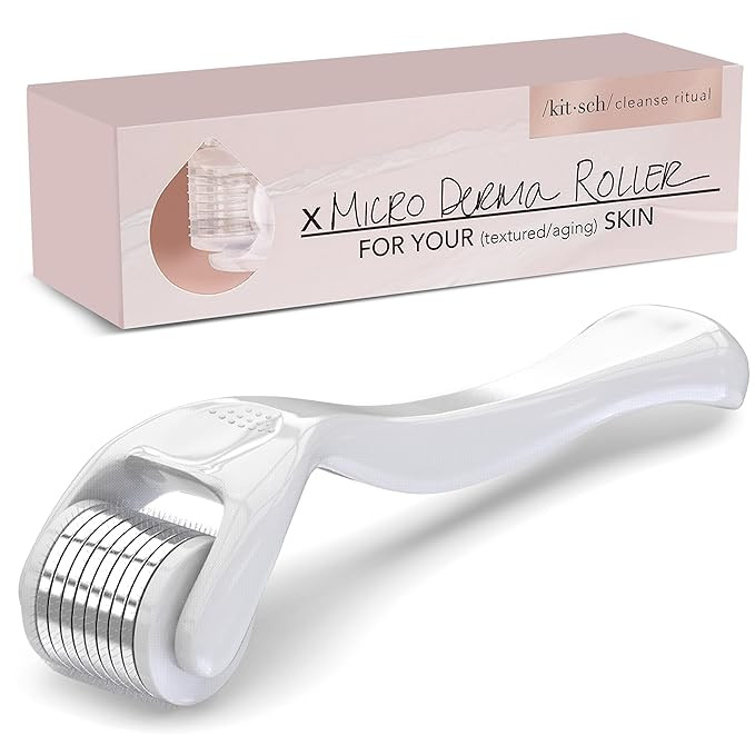 Kitsch Derma Roller – Skin Care Tool & Face Roller for Boosting Absorption of Serums & Oils - B... | Amazon (US)