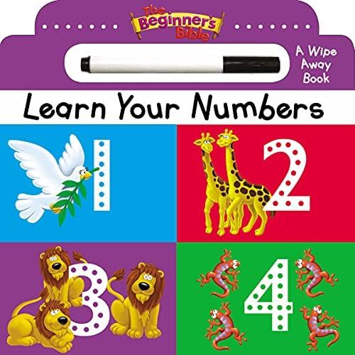 The Beginner's Bible Learn Your Numbers: a Wipe Away book: Zondervan: Amazon.com: Books | Amazon (US)