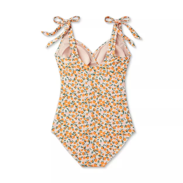 Tie Strap V-Neck One Piece Maternity Swimsuit - Isabel Maternity by Ingrid & Isabel™ | Target