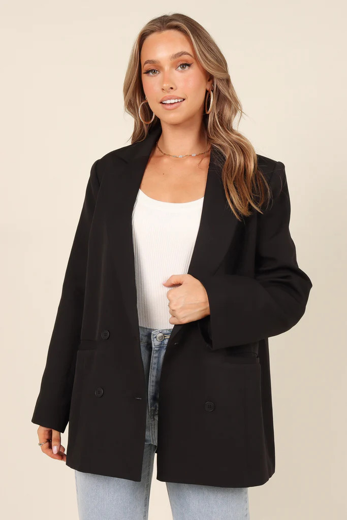 Wyoming Blazer - Black | Petal & Pup (US)