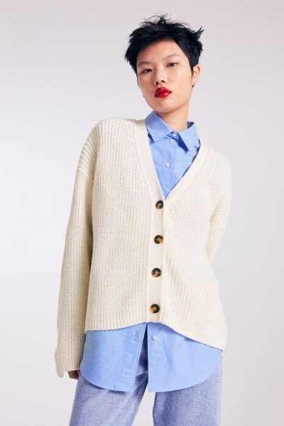 Rib-knit Cardigan | H&M (US + CA)