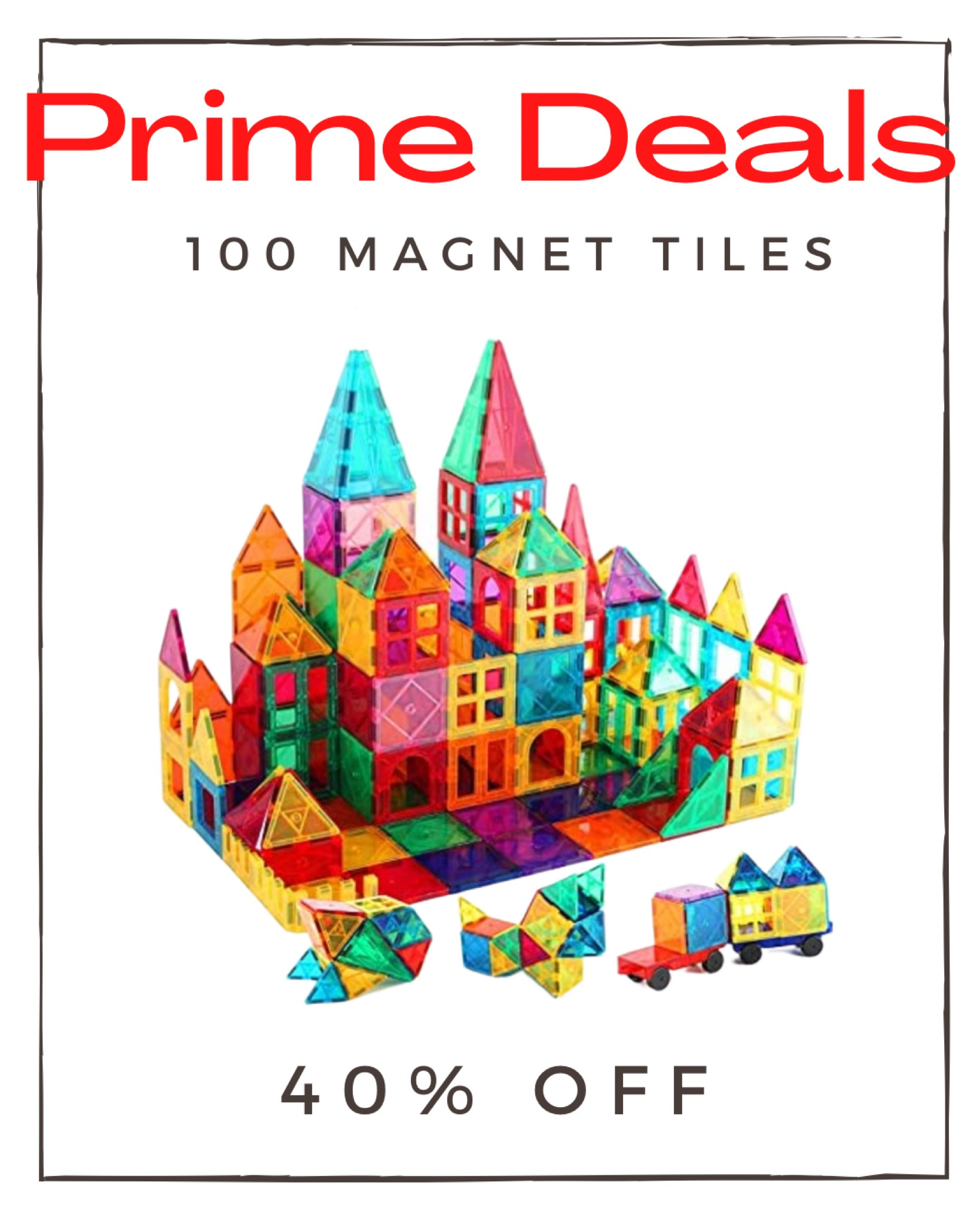 Magnet tiles are a family and friend fave!!! This would make a great kid’s birthday or Christmas present! 

#magnettile #holiday #christmas #kidsgiftguide #building #stem #montesorri #educational #christmapresentforkids 

#christmasparty #holidayoutfit 
 #christmasshopping  #husbandgift #guiftguide #blackfriday #familygifts #smarttv #amazonfire #amazongift #holidayshopping #home #livingroom #targetdeals #appleairpods 
#falldresses #fallweddingguest 

#LTKSeasonal #LTKfamily #LTKcurves #LTKfit #LTKbeauty #LTKhome #LTKstyletip #LTKunder100 #LTKsalealert #LTKswim #LTKtravel #LTKunder50 #LTKhome #LTKsalealert #LTKHoliday

#abercrombie&Fitch #abercrombie #bodysuits #fallbodysuits #fall
#halloween #fall #halloweendecor #falldecor #sweaterweather
#clogs #mules #fallinspo #halloween #boyfriendjeans #bodysuit #longsleeve  #casual wear #booties #bootseason #target #targetdeals #falloutfits #fallessentials #skyresort #resortfashion #bootinspo #bootie #pinklily #bootoutfits #onepieceswimsuits #highheels #weddingguest #pumps #sweaters #turtlenecks  #fedorahats #home #homedecor #bodycondresses #bodysuits #miniskirts #midiskirts #maxiskirts #minidresses #mididresses #maxidresses #watches #earrings #backpacks #camis #croppedcamis #croppedtops #highwaistedshorts #highwaistedskirts #momjeans #momshorts #capris #overalls #overallshorts #distressedshorts #distressedjeans #blackshorts #leggings #bralettes #crossbodybag #fallhomedecor #halloweendecoe #outdoordecor #totebag #luggage #carryon #blazer #airpodcase #iphonecase #shacket #sale #under50 #under100 #under40 #workwear  #ootd #bohochic #bohodecor #farmhouse decor #modernhome #homedecor #amazonfinds #nordstrom #bestofbeauty #beautymusthaves #beautyfavorites #hairaccesories #perfume #fragrance #studearrings #hoopearrings #necklaces #pumpkinpatch #familyfallpictures  #blackfriday #LTKblackfriday #weddingguest #wedding #cocktaildress #stevemadden #dolcevita #nordstrom  #macys #saks #amazonfashion #walmart #target #targetfashion #workwearinspo #workoutfits #coldweatheroutfits

#LTKsalealert #LTKHoliday #LTKkids