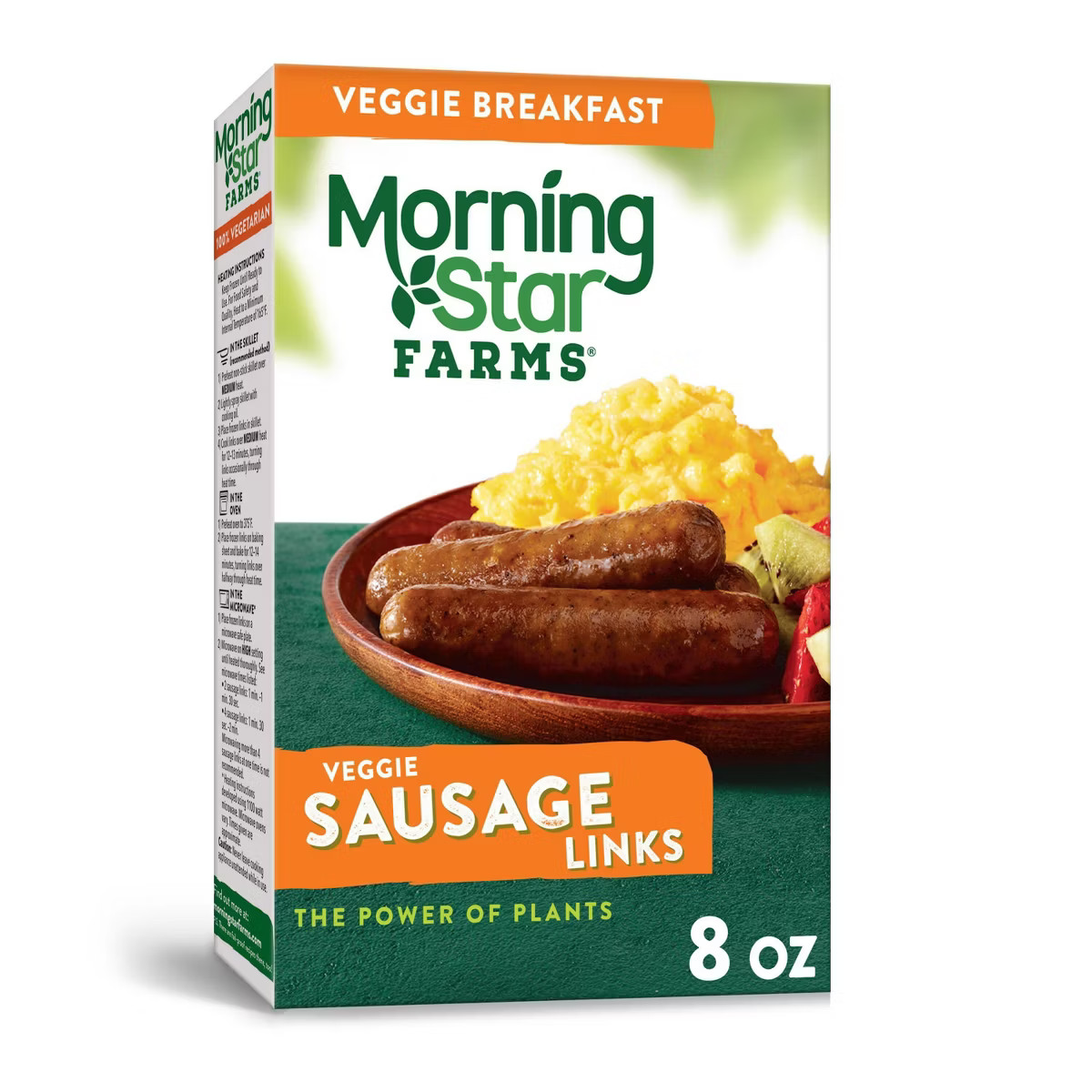 Morningstar Farms Breakfast Veggie Sausage Links - Frozen - 8oz | Target