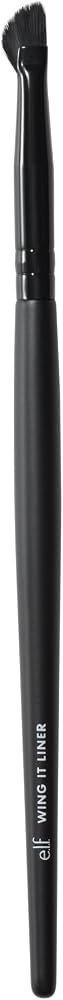 e.l.f. Wing It Liner Brush, Curved Eyeliner Brush For Creating a Precise Winged Look, Made With S... | Amazon (US)