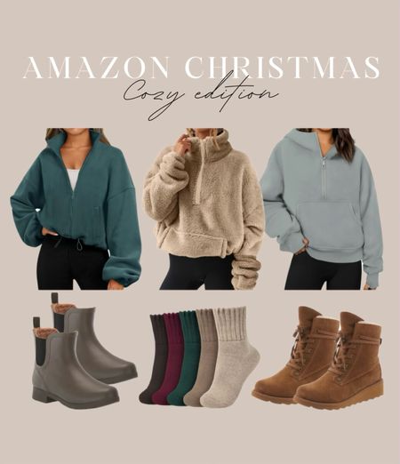 Get cozy for Christmas from Amazon! Love all the winter shades for each item. 



#LTKfindsunder50 #LTKSeasonal #LTKstyletip
