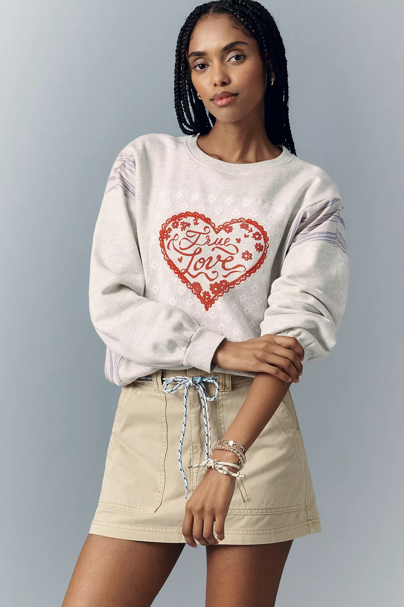 Maeve Be True Long-Sleeve Crew-Neck Sweater | Anthropologie (US)