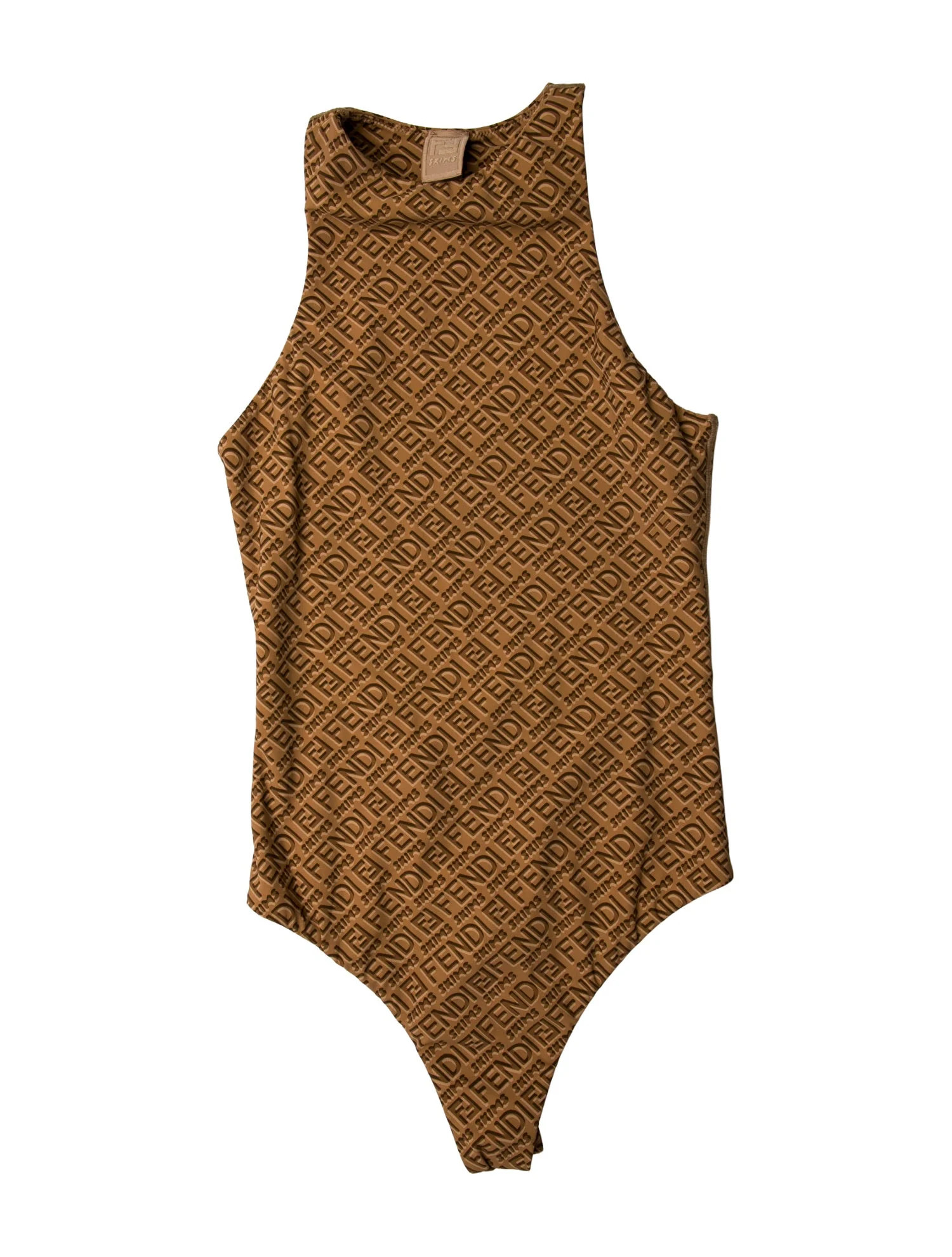 Printed Scoop Neck Bodysuit | The RealReal