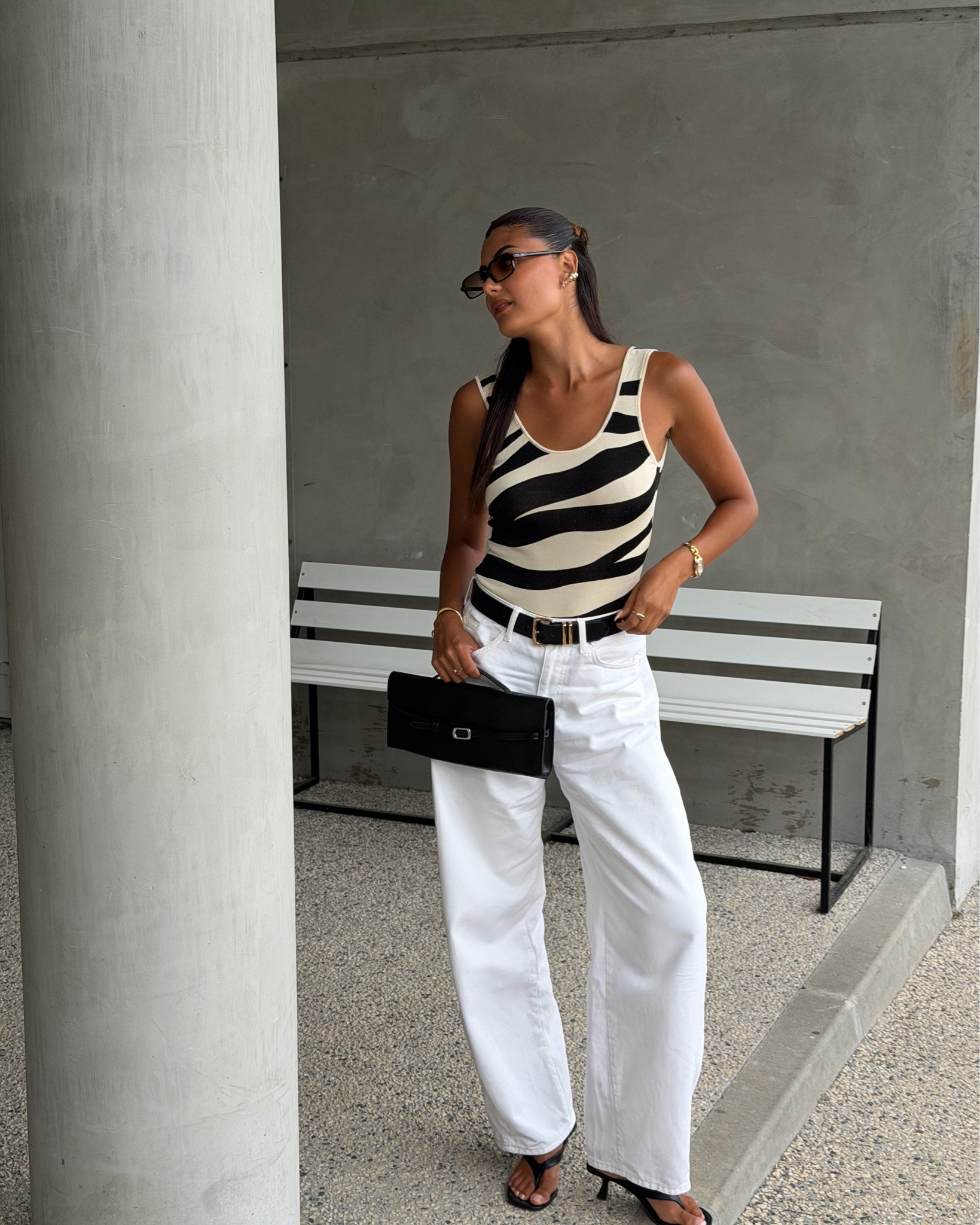 la touche @sandroparis qui fait tout 🦓 publicité 

#outfitinspo #ootd