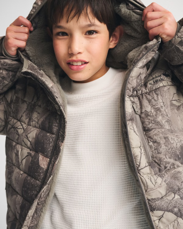 cozy performance puffer | Abercrombie & Fitch (US)