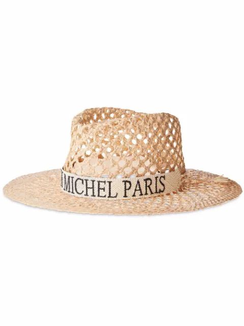 Maison Michel Fédora Charles En Paille - Farfetch | Farfetch Global