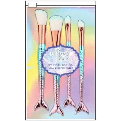 Adore Mermaid Brush Set - 4ct | Target