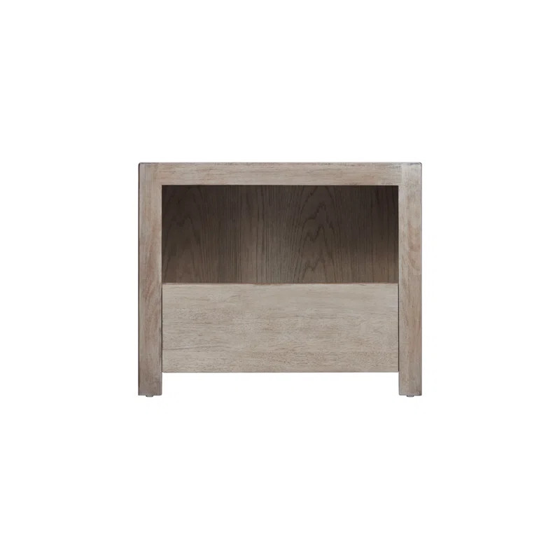 Treble 24" Width - Drawer Nightstand in Taupe | Wayfair North America