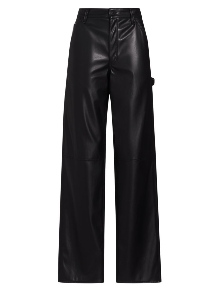 Faux Leather Carpenter Pants | Saks Fifth Avenue