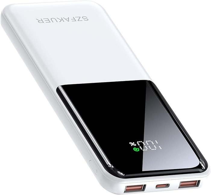 Portable Charger,Slim 10000mAh Power Bank,22.5W USB-C Fast Charging Battery Pack Compatible with ... | Amazon (US)