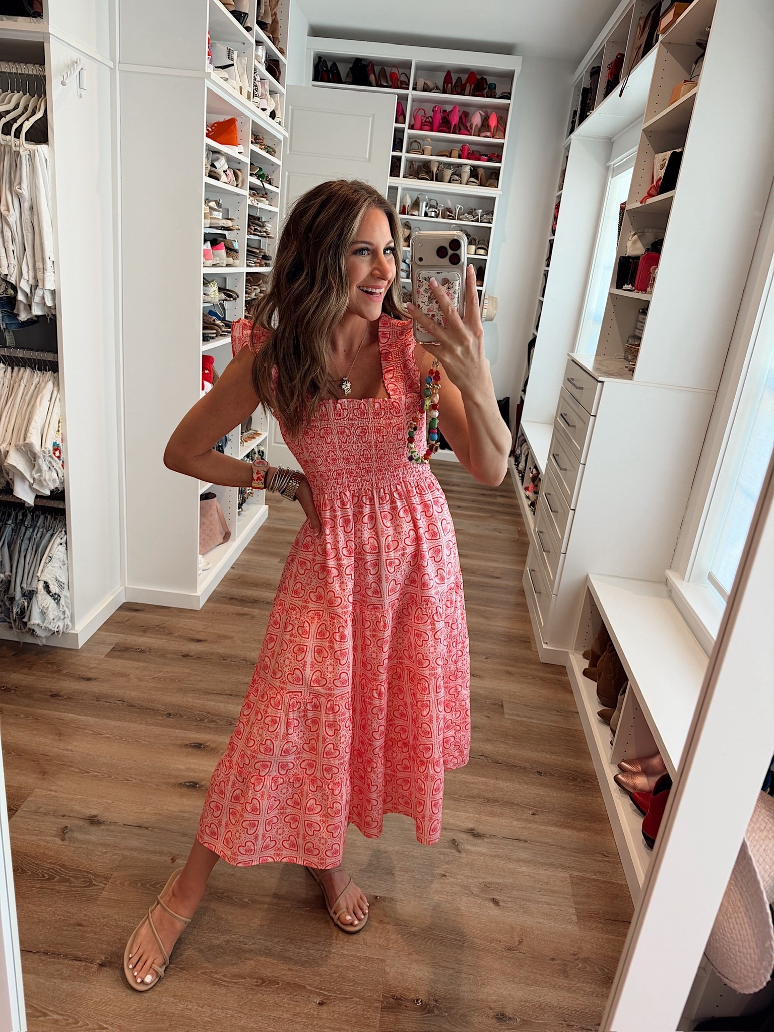 Disney World travel ootd! In a small Ellie nap dress, bauble bar Mickey charm necklace, sandals and accessories- fits tts.

#LTKootd #LTKSeasonal #LTKTravel