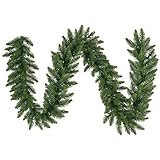 Vickerman 25' Camdon Fir Artificial Christmas Garland, Unlit - Faux Large Christmas Wreath - Seasona | Amazon (US)