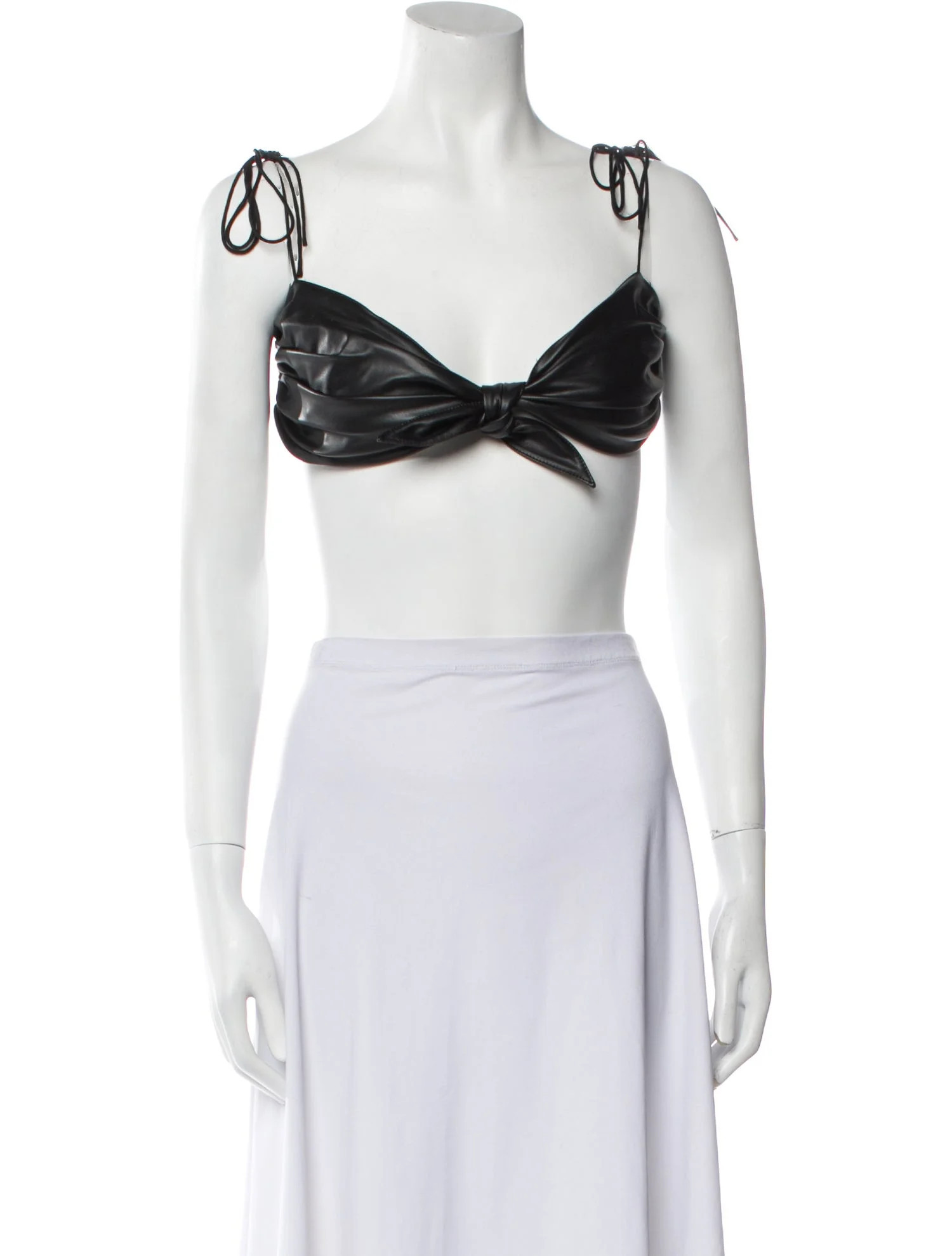 V-Neck Sleeveless Crop Top | The RealReal