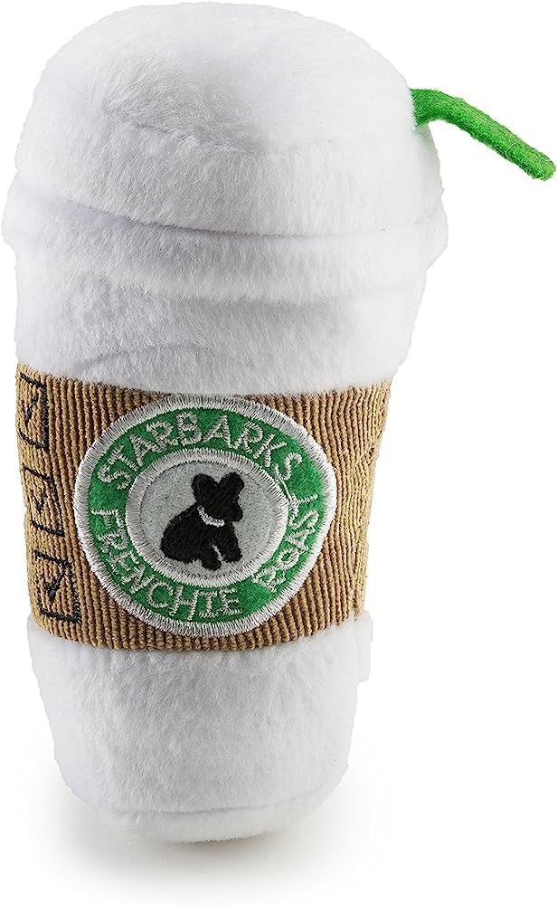 Haute Diggity Dog Starbarks Coffee Collection | Unique Squeaky Parody Plush Dog Toys – Canine C... | Amazon (US)