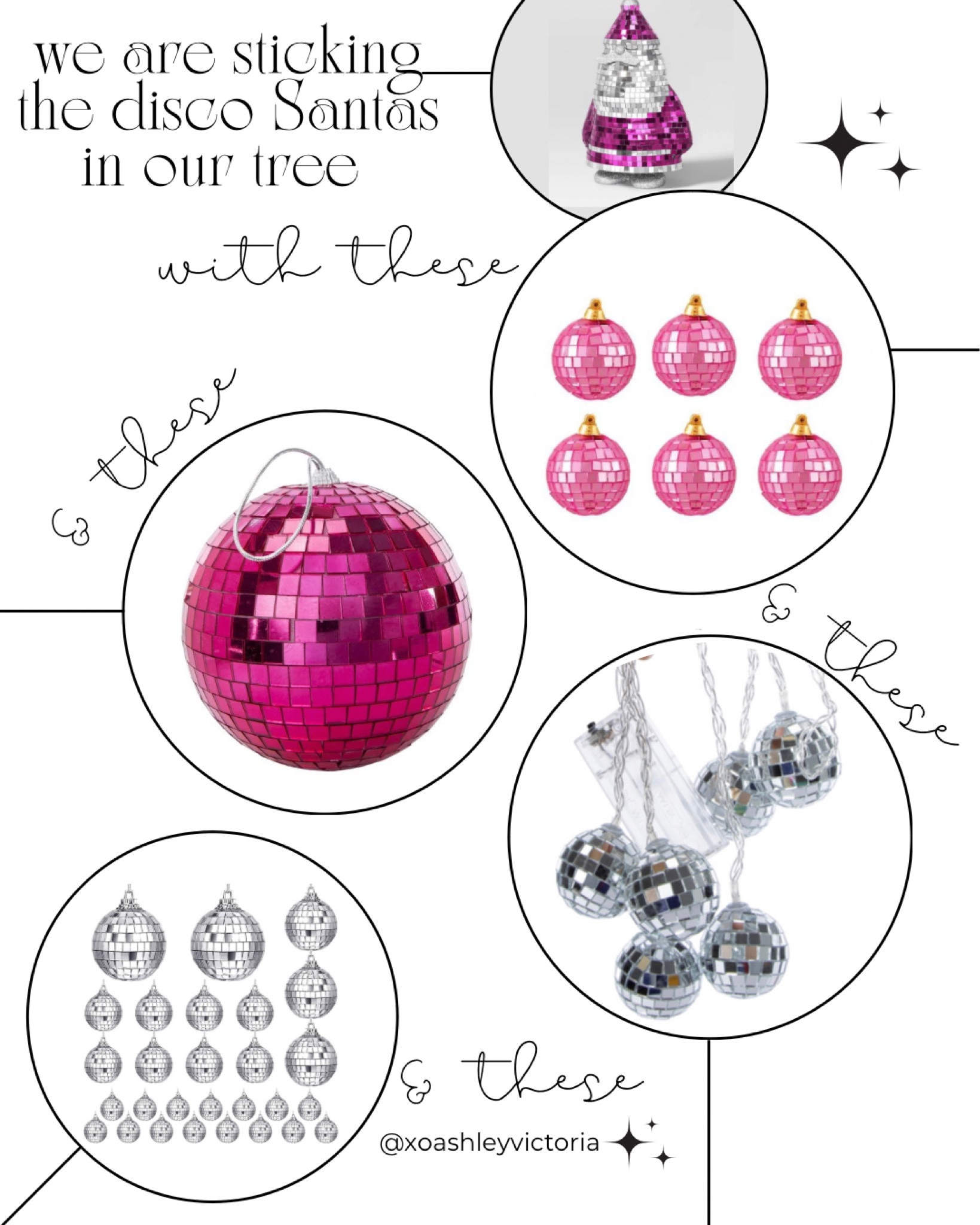 Disco Christmas 🪩🎅🏻💖

#LTKunder100 #LTKhome #LTKSeasonal