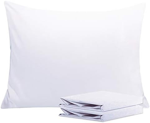 NTBAY Standard Pillowcase Set - 2 Pack Brushed Microfiber 20x26 Pillowcases - Soft, Wrinkle-Free,... | Amazon (US)
