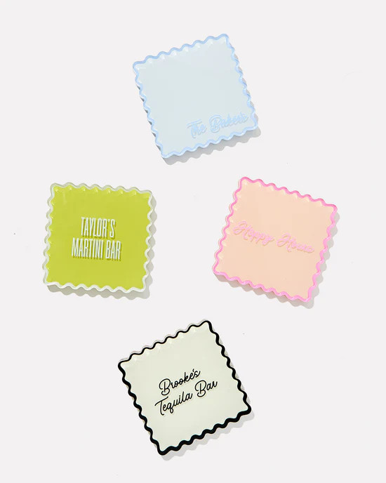 Personalized Custom Coasters | Tart By Taylor