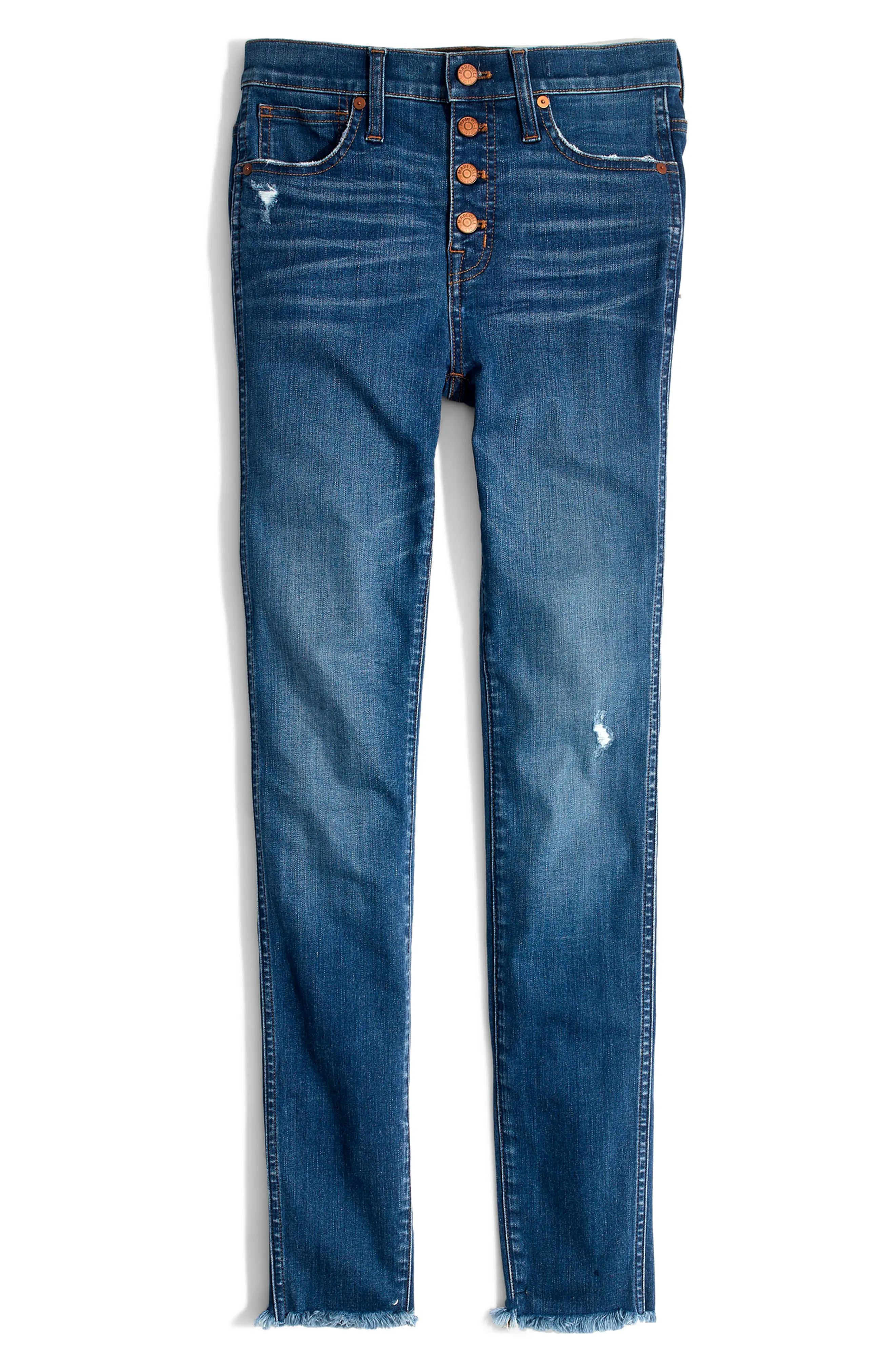 Madewell 10-Inch High Rise Skinny Jeans (Hanna) | Nordstrom