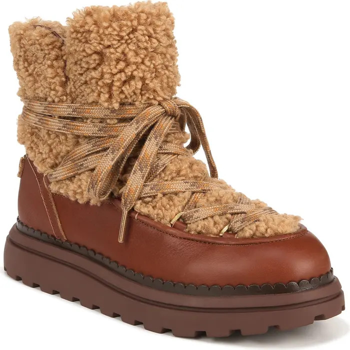 Orelia Faux Shearling Bootie (Women) | Nordstrom