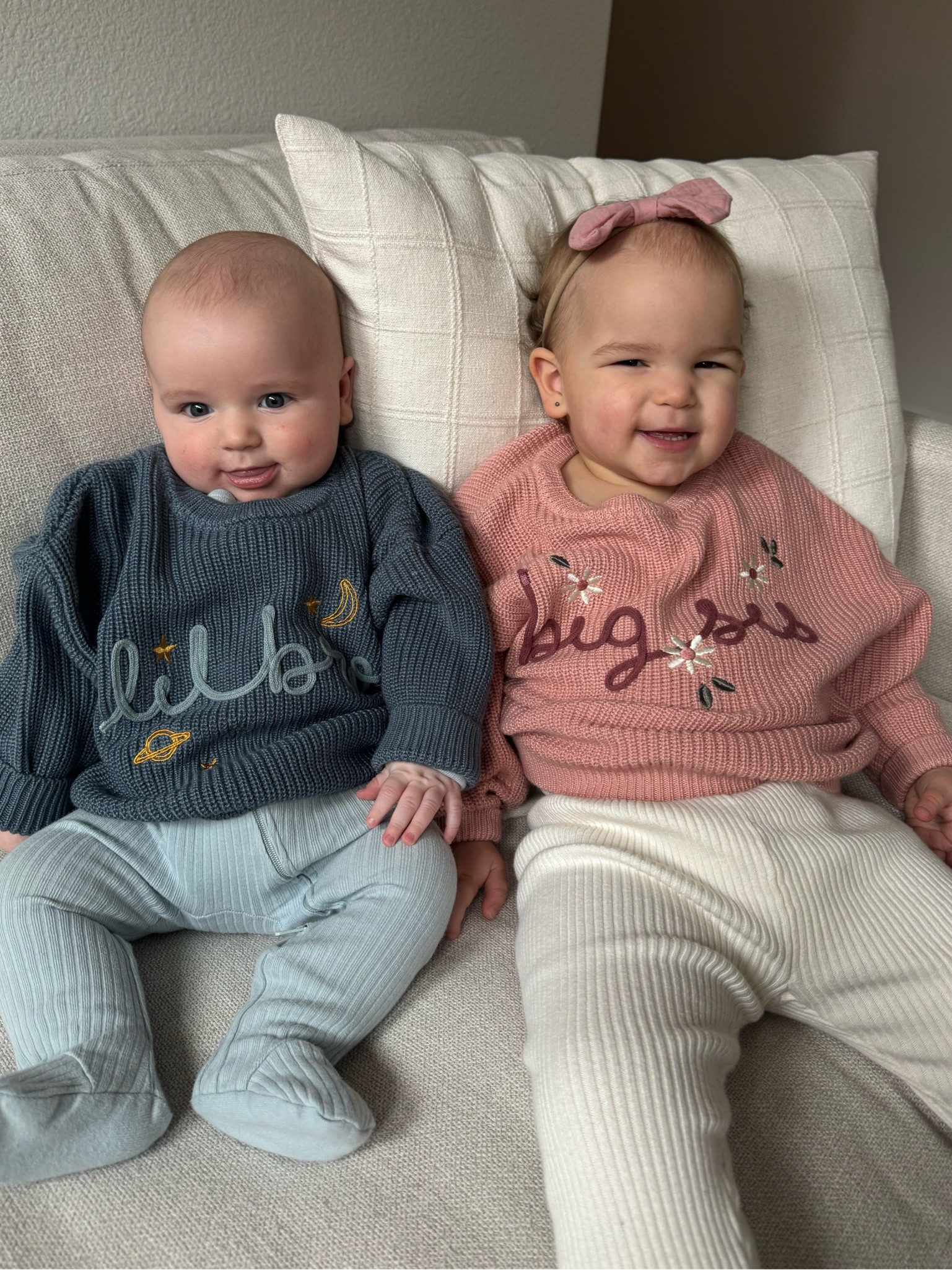 Matching sibling sweaters 🩷💙 #baby #toddler #sweater #bigsis #lilbro #walmart #target #modernmoments

#LTKFamily #LTKBaby #LTKKids