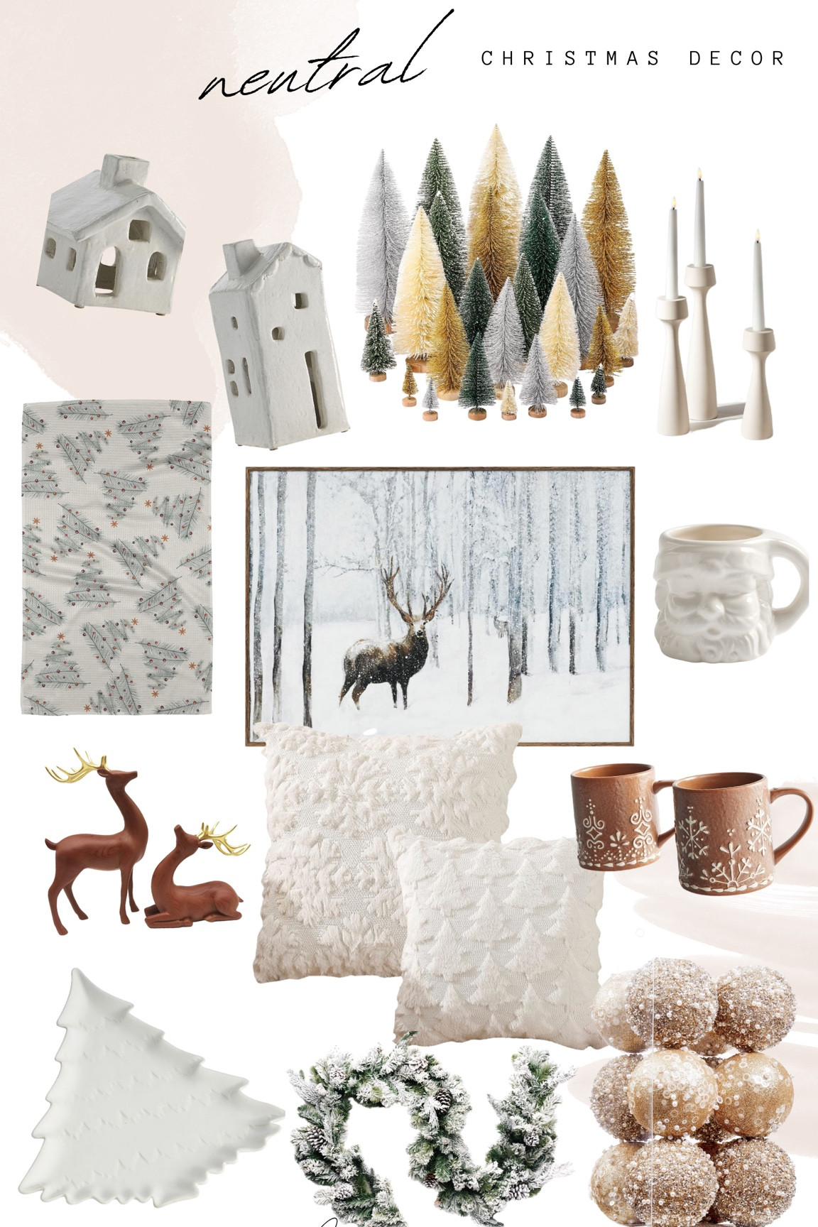 Neutral Christmas decor inspiration 

#LTKHoliday #LTKSeasonal #LTKhome