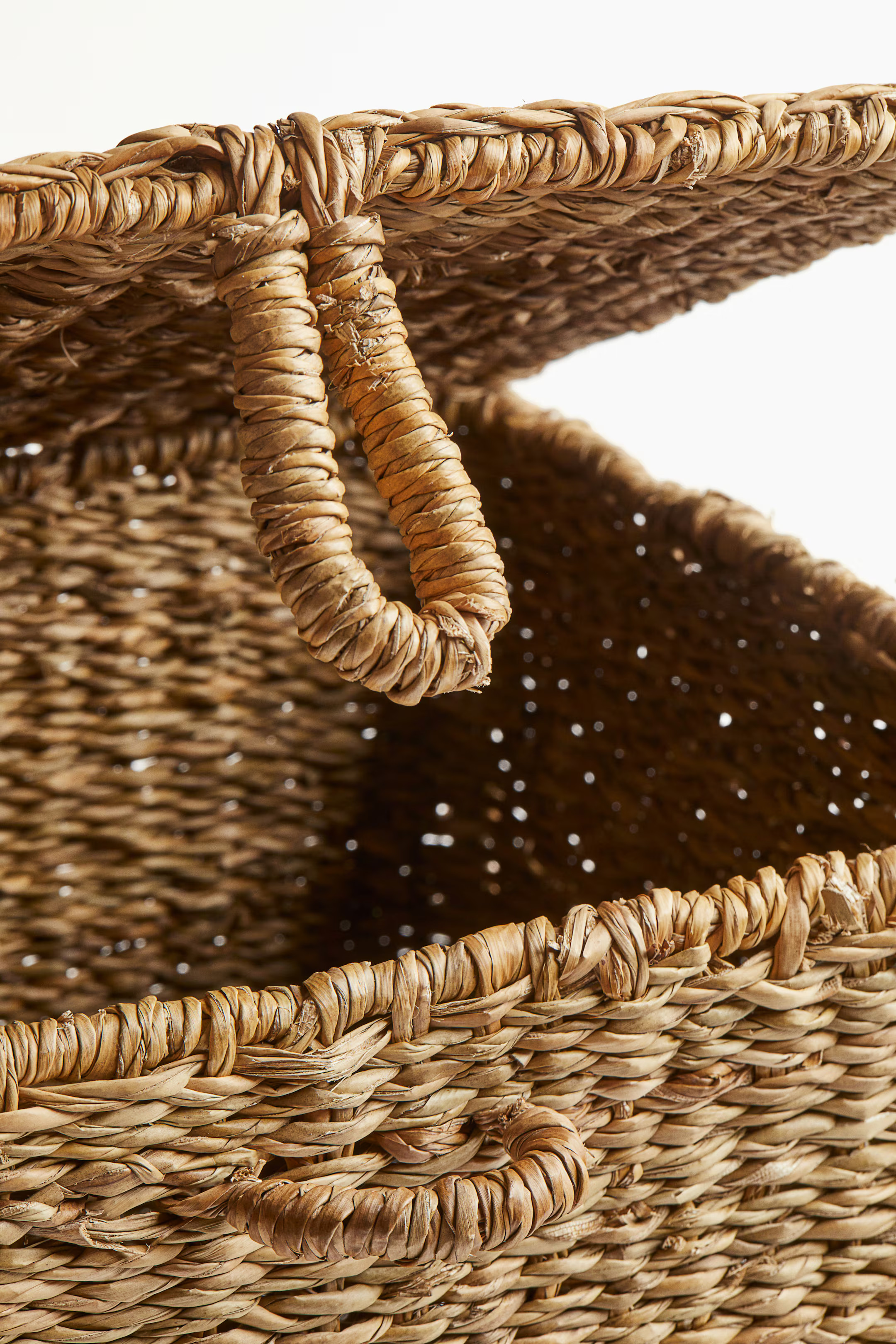 Seagrass Storage Basket with Lid | H&M (US + CA)