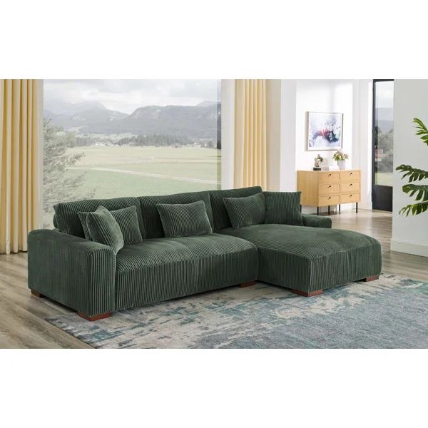 Asyiah 2 - Piece Upholstered Sectional | Wayfair North America