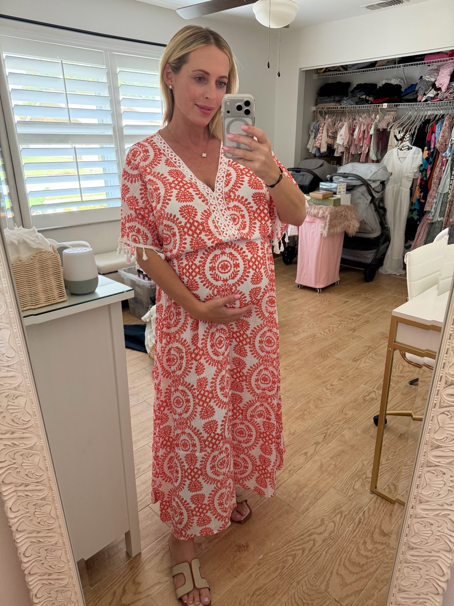 Maxi dress. Wearing xl at 31 weeks pregnant

#LTKootd #LTKBump #LTKSeasonal