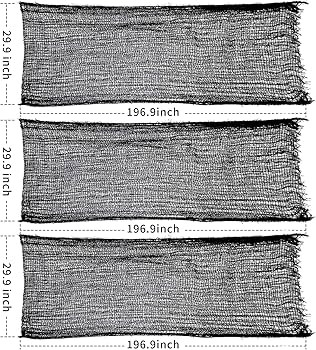 590" x 30" Halloween Creepy Cloth Spooky Halloween Decorations Indoor Outdoor Haunted House Party... | Amazon (US)