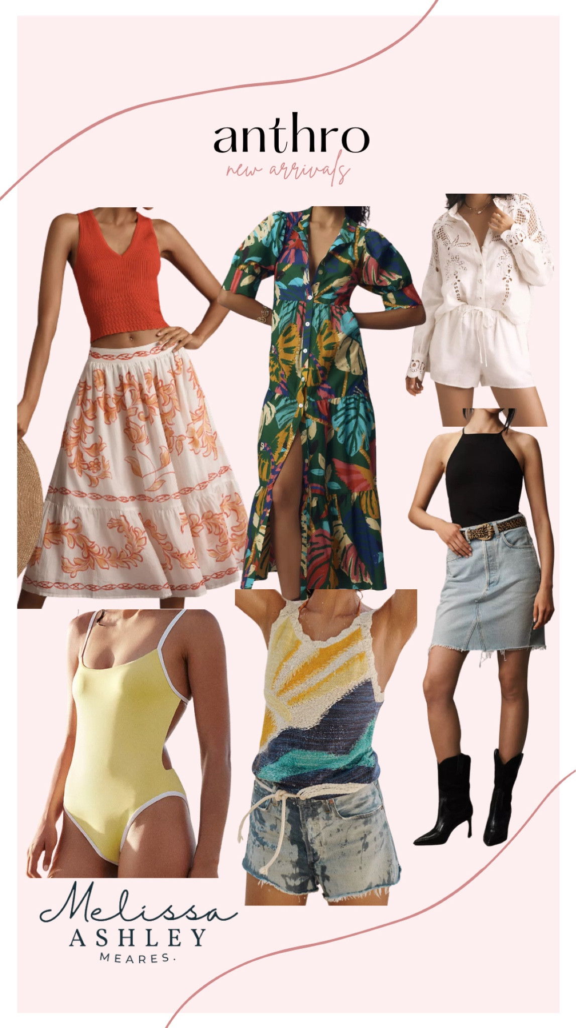 Anthropologie new arrivals! Loving the prints! 

Skirt, denim, top, swim, bathing suit, one piece, summer style, shorts, top 

#LTKSaleAlert #LTKFindsUnder100 #LTKStyleTip