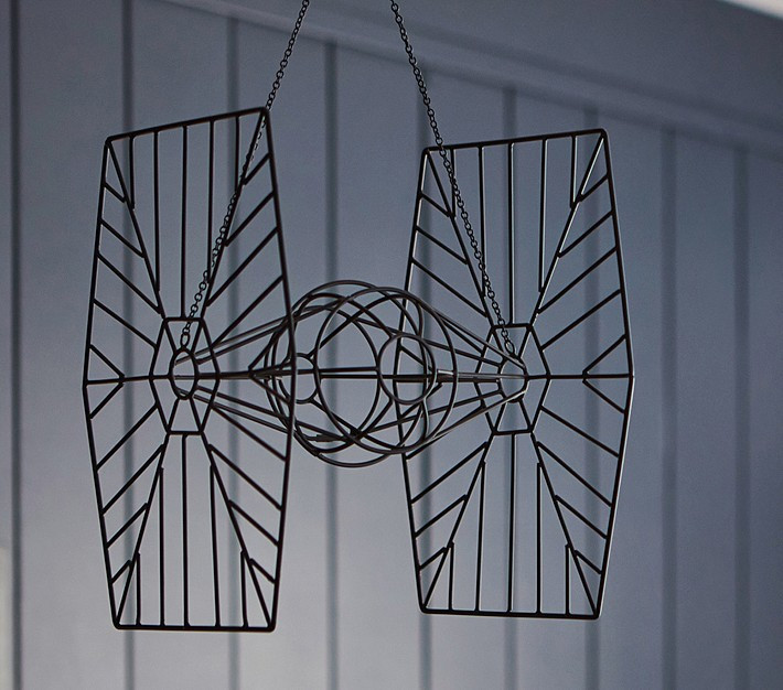 Star Wars™ TIE Fighter™ Sculpted Wire Mobile | Pottery Barn Kids