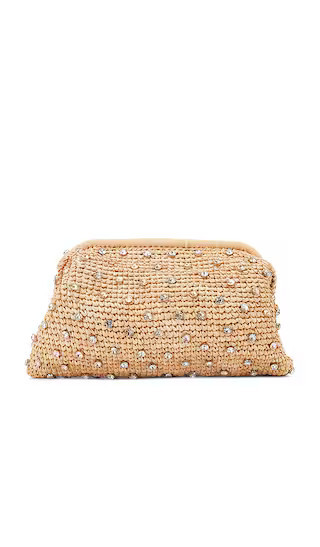 BTB Los Angeles Briar Crystal Clutch in Tan. | Revolve Clothing (Global)