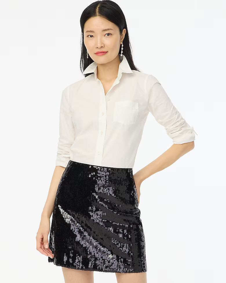 Sequin mini skirt | J.Crew Factory