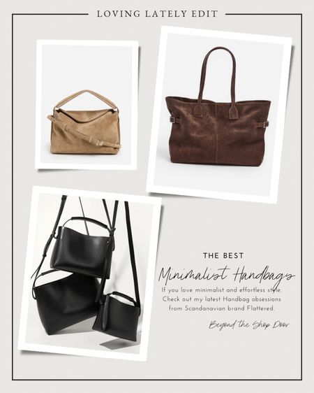 The Best Minimalist Handbags from Flattered.
If you love minimalist and effortless style.
Check out my latest Handbag obsessions
from Scandanavian brand Flattered.

Beyond the Shop Door X


#LTKover40 #LTKstyletip #LTKitbag