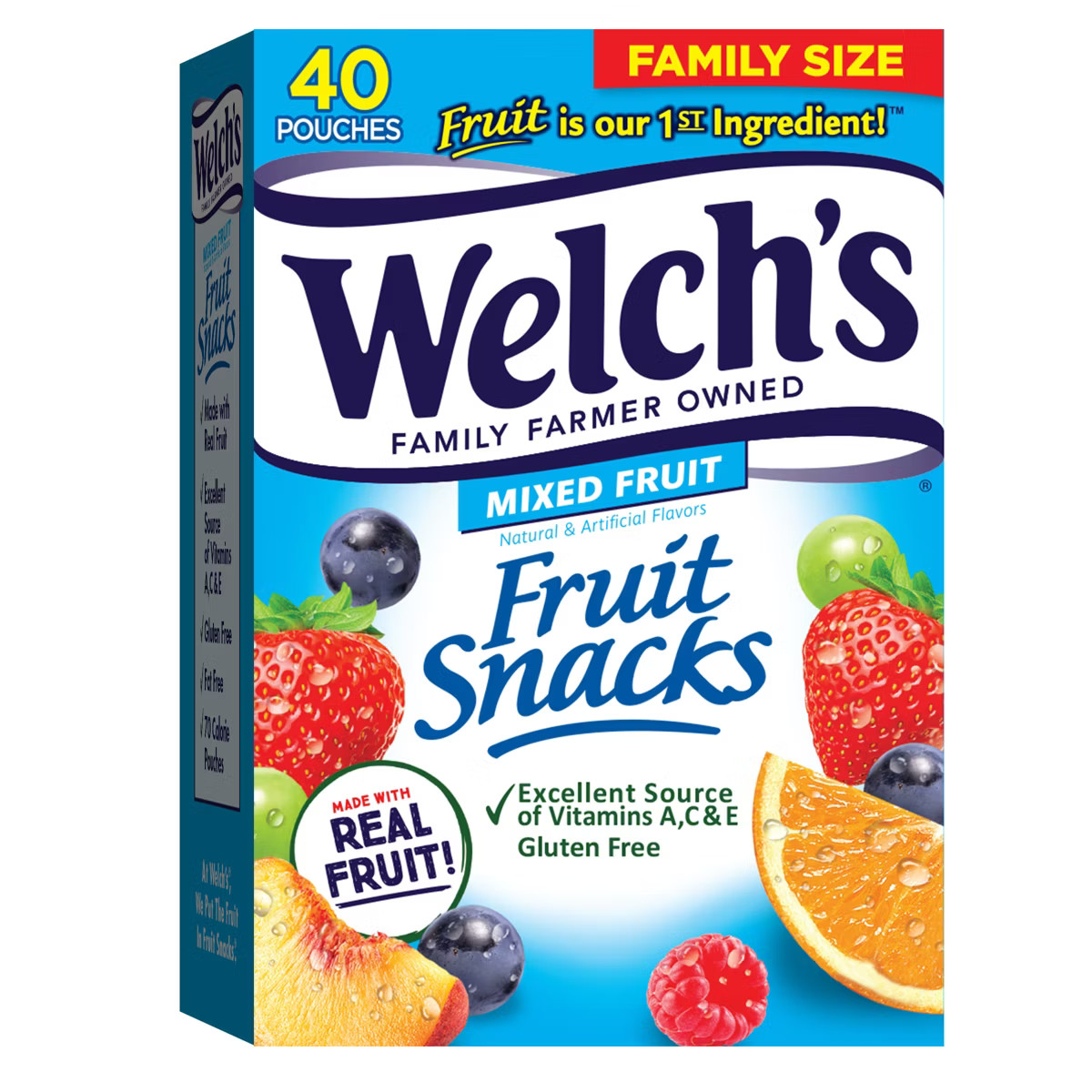 Welch's Fruit Snacks Mixed Fruit - 32oz/40ct | Target