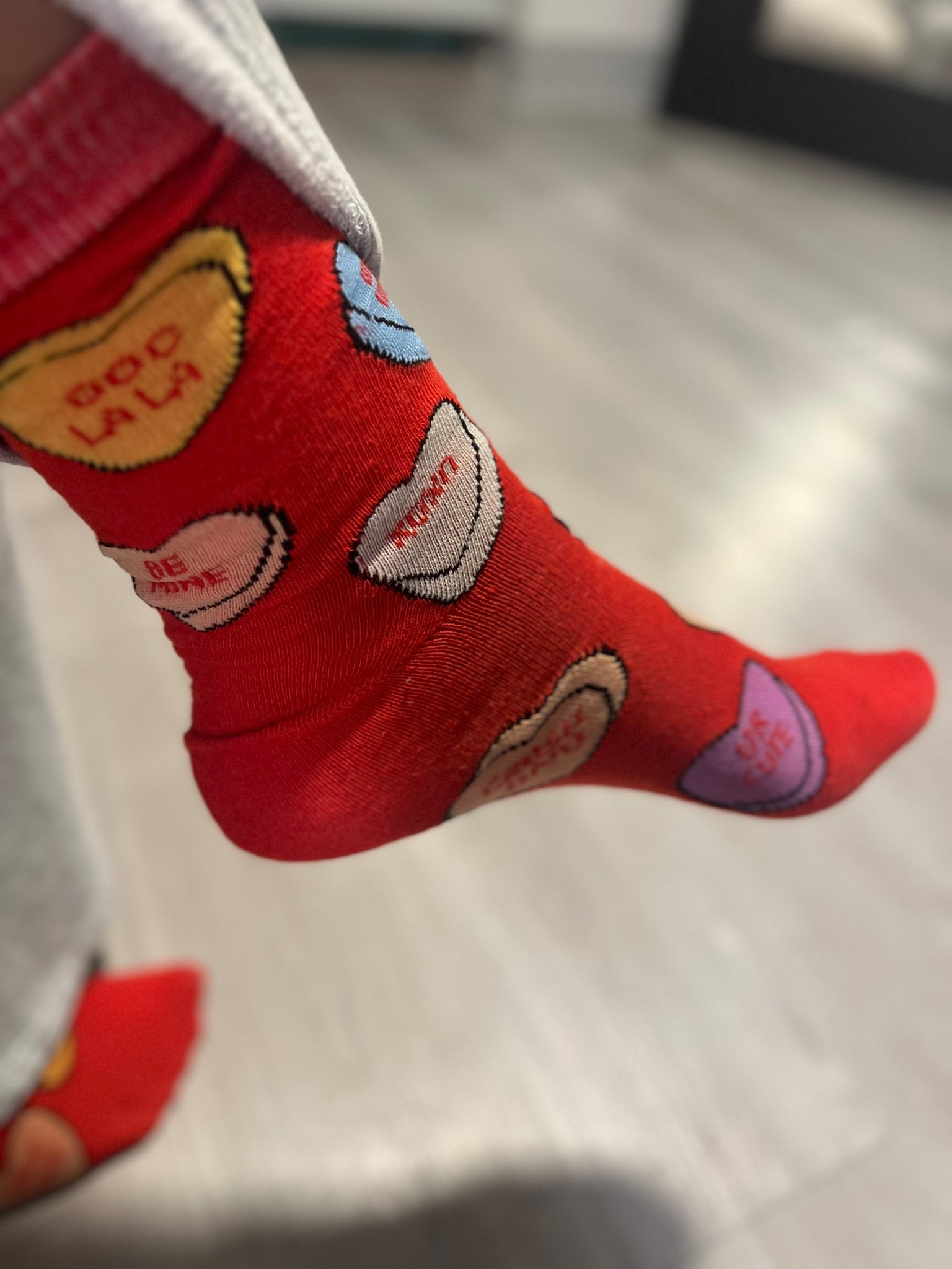Love on the feet LOL

#LTKootd #LTKValentine