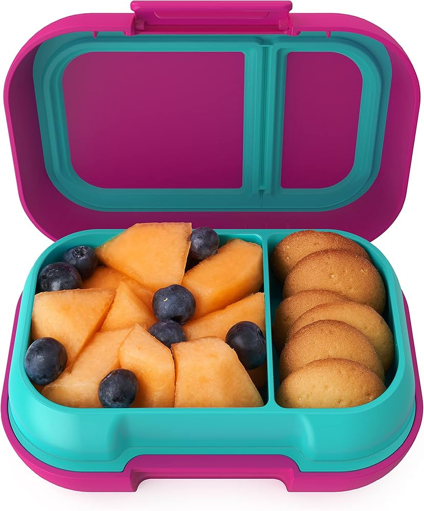 Bentgo Kids Snack - 2 Compartment Leak-Proof Bento-Style Food Storage for Snacks and Small Meals,... | Amazon (US)