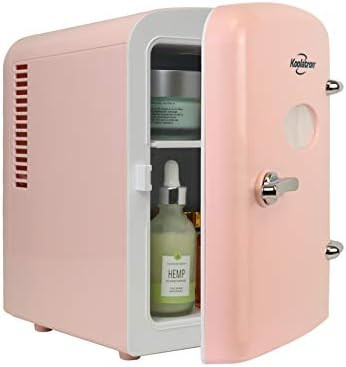 Koolatron KRT04-P Retro Personal Cooler 4 Liter/6 Can AC/DC Portable Mini Fridge, Thermoelectric ... | Amazon (US)