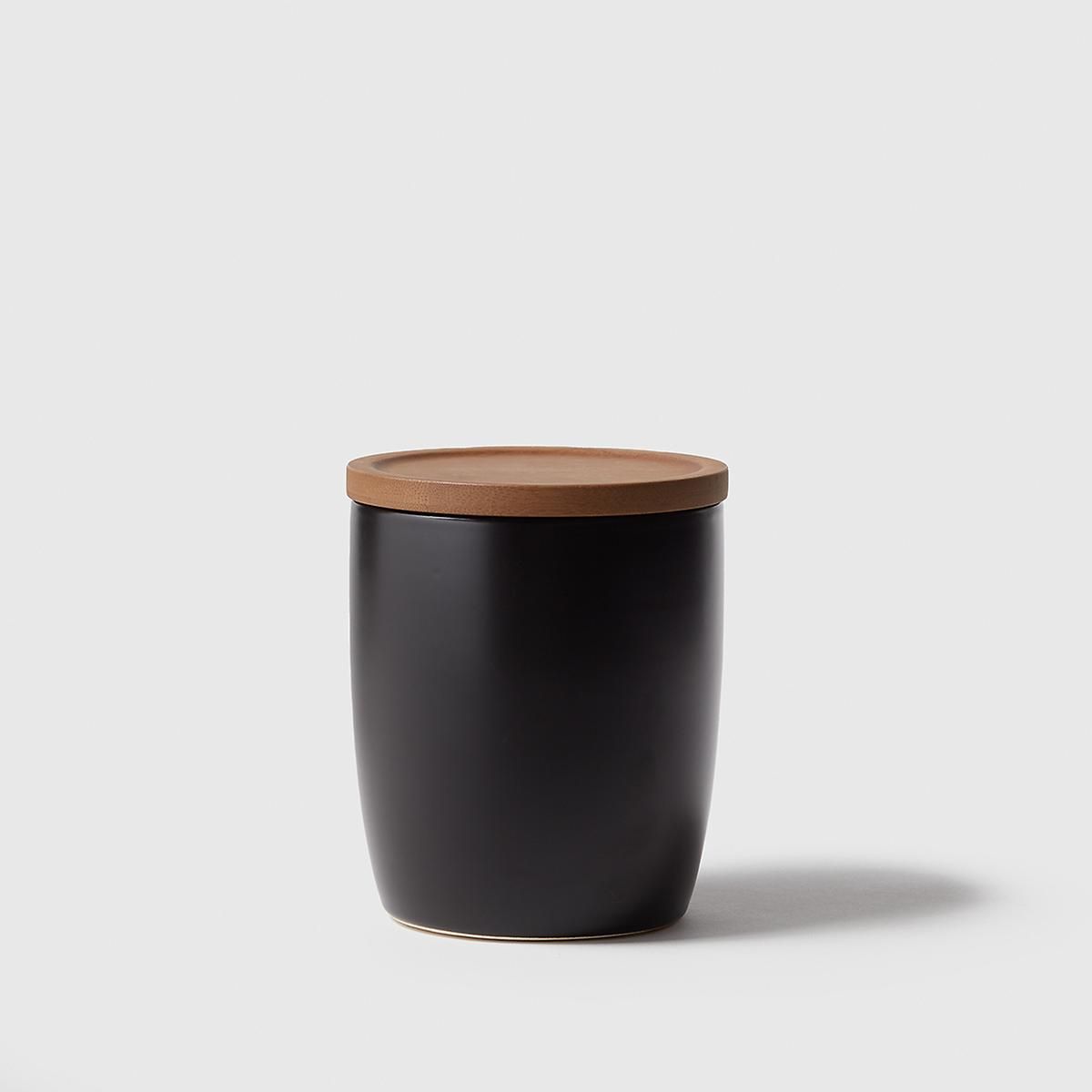 Marie Kondo Ink Black Modular Ceramic Canisters | The Container Store