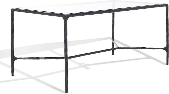 SAFAVIEH Couture Collection Jessa Black Metal Coffee Table (Fully Assembled) | Amazon (US)