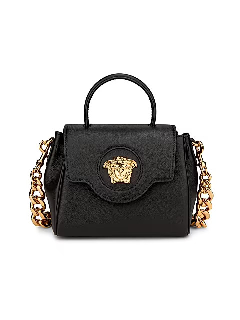 Mini La Medusa Leather Top Handle Bag | Saks Fifth Avenue
