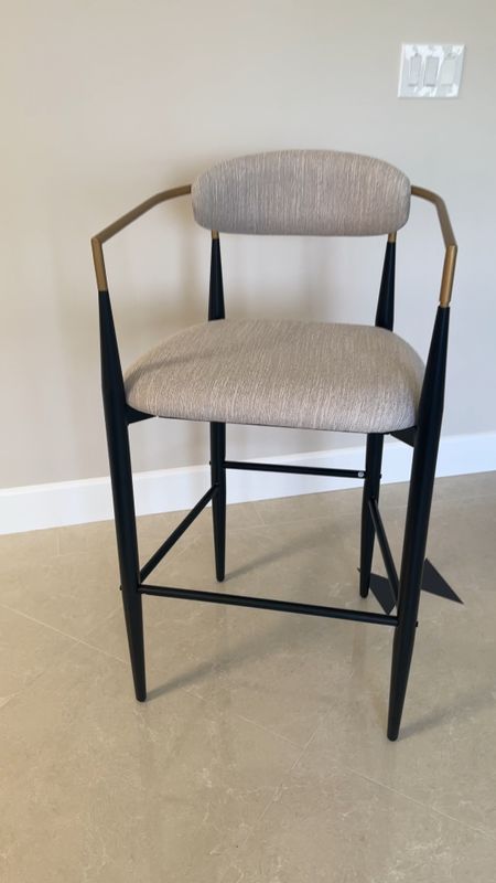 Arhaus Jagger Stool dupe from Walmart for less than a quarter of the price! Run, don’t walk because they sell out FAST! 

#furniture #arhaus #walmart #barstools #homedecor 